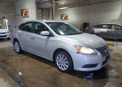 2015 Nissan Sentra S from USA, damaged, VIN 3N1AB7AP1FL670366